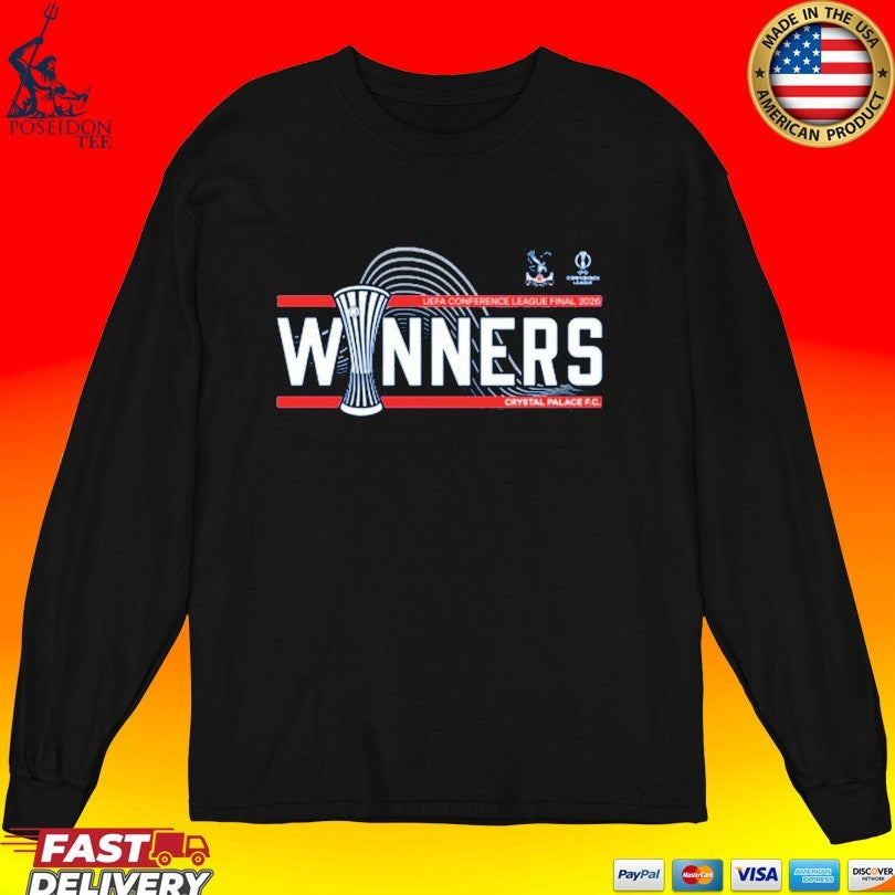 Crystal Palace 2026 Uefa Conference League Winners T-shirt