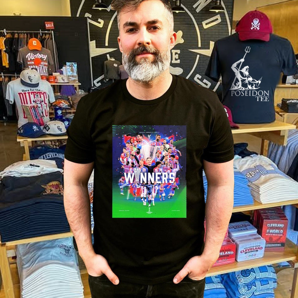 Crystal Palace Fc 2026 Leipzig Uefa Conference League Champions Winners South London And Proud T-shirt