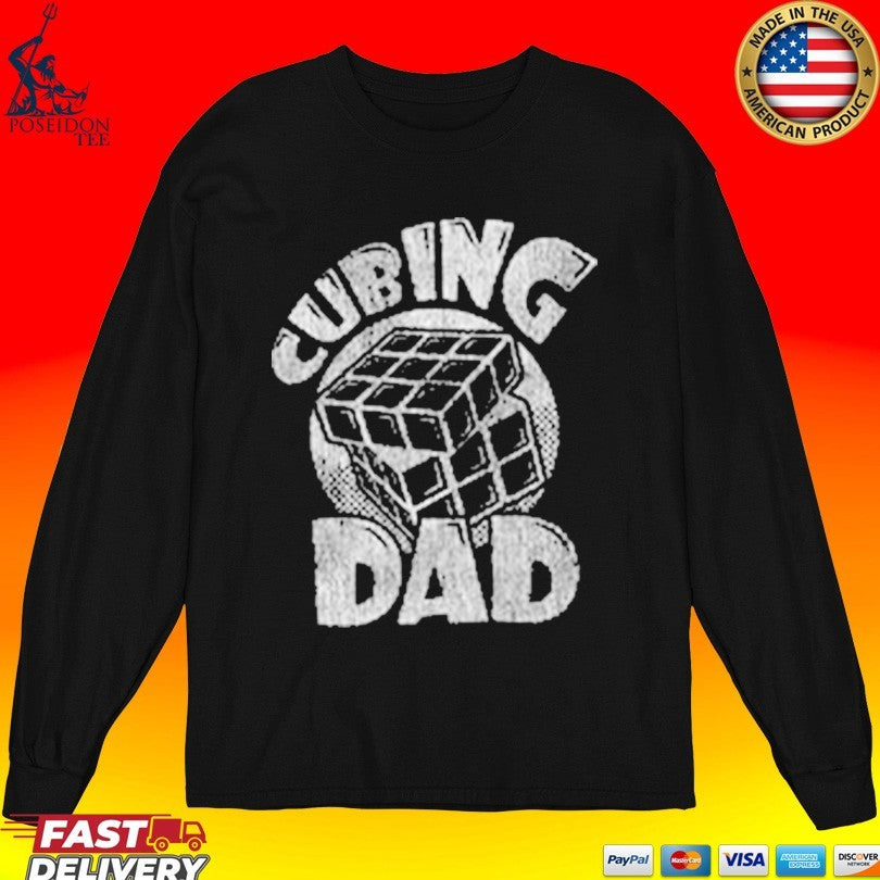 Cubing Dad V2 Rubik’s Cube T-shirt