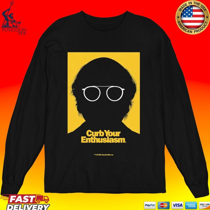 Curb Your Enthusiasm Larry Silhouette T-shirt