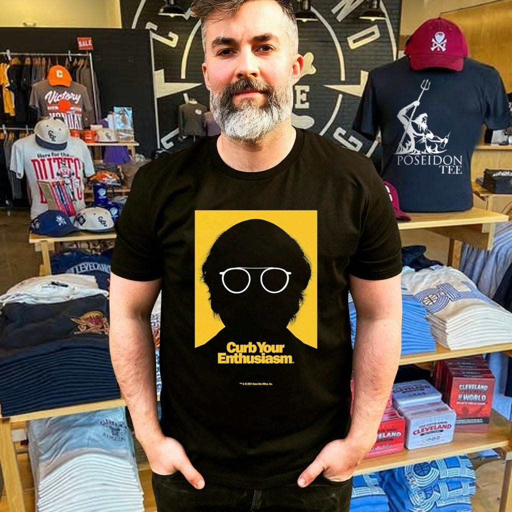 Curb Your Enthusiasm Larry Silhouette T-shirt