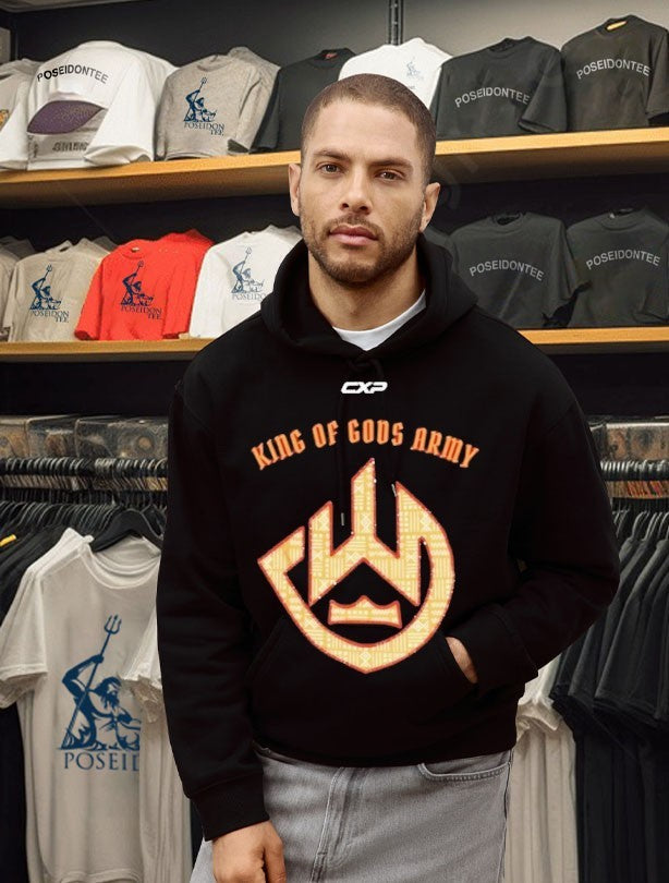 Cxp King Of Gods Army Deontay Wilder Logo T-shirt