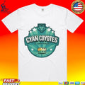 Cyan Coyotes MC Championship T-shirt