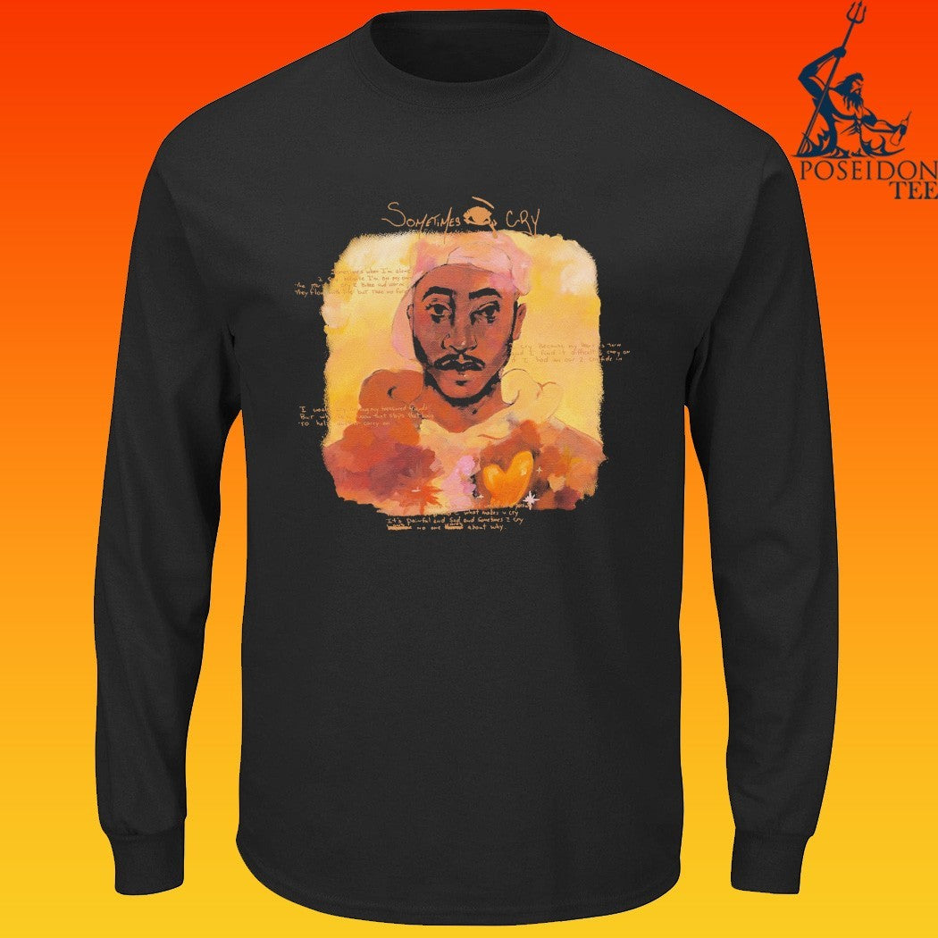 2pac Sometimes Brown T-shirt
