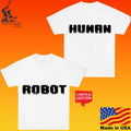 Daft Punk Human After All White Robot T-shirt