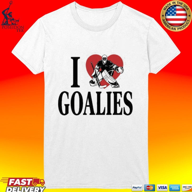 Dan Vladar I love Goalies T-shirt