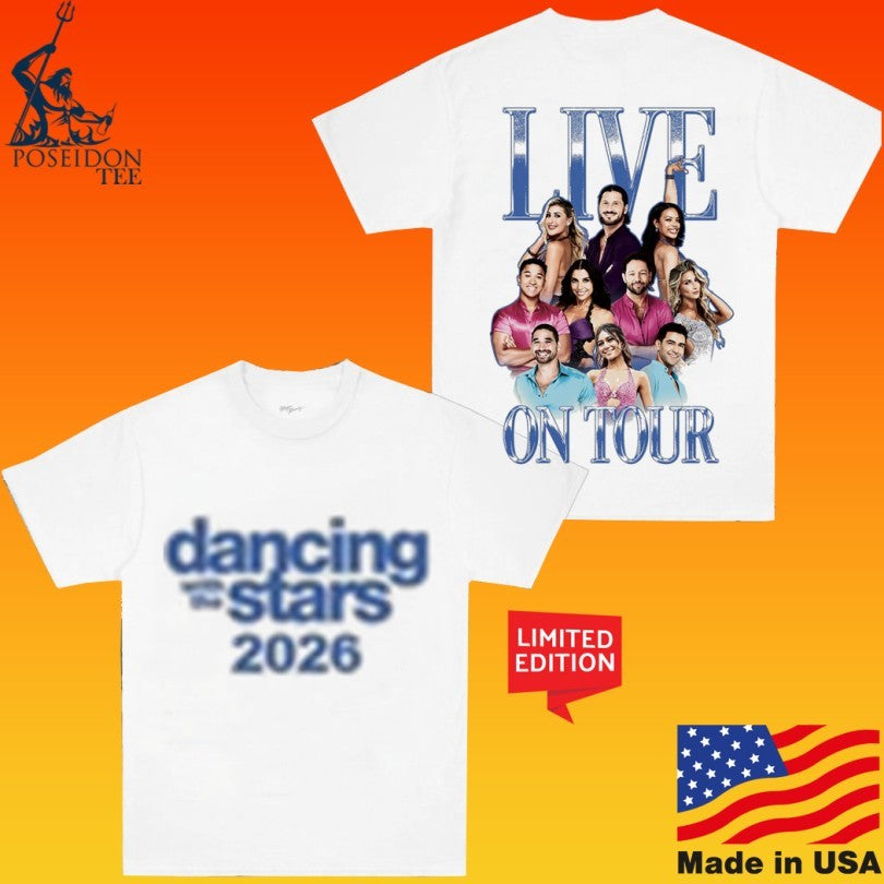 Dancing With The Stars Live On Tour 2026 T-shirt
