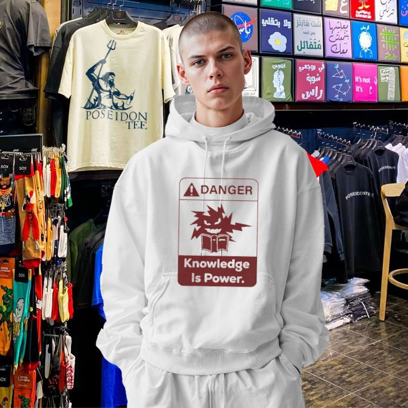 Danger Knowledge Is Power T-shirt