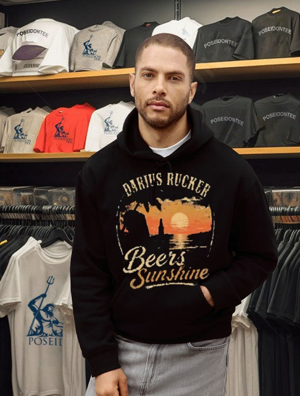Darius Rucker Beers And Sunshine Grey T-shirt