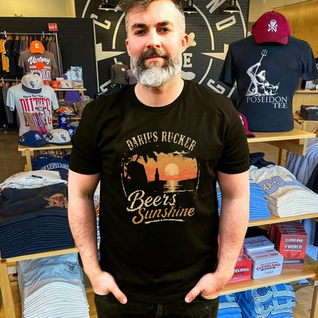Darius Rucker Beers And Sunshine Grey T-shirt