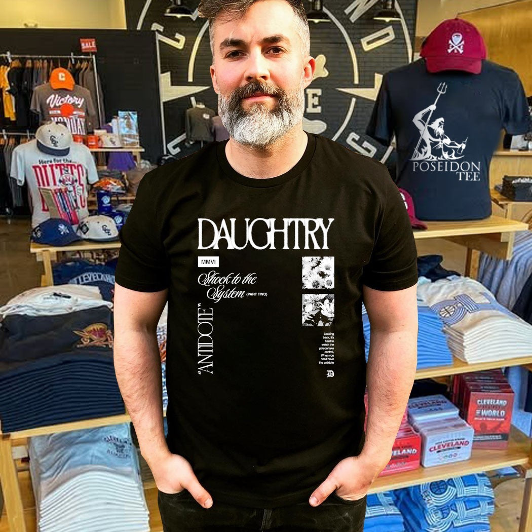 Daughtry Shock To The System Grey T-shirt