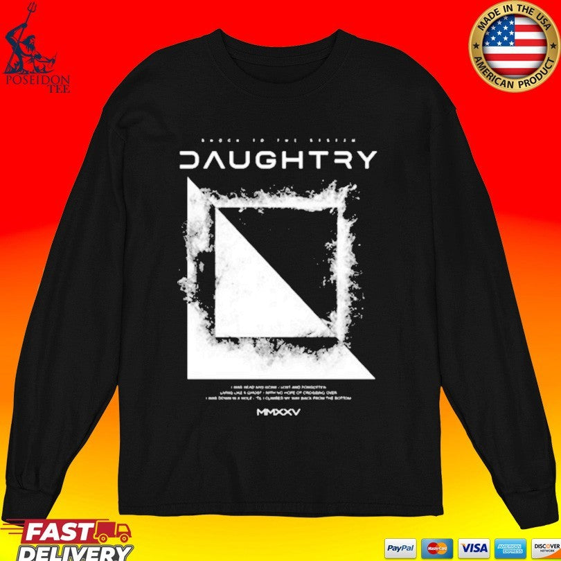 Daughtry Shock To The System Tracklist T-shirt