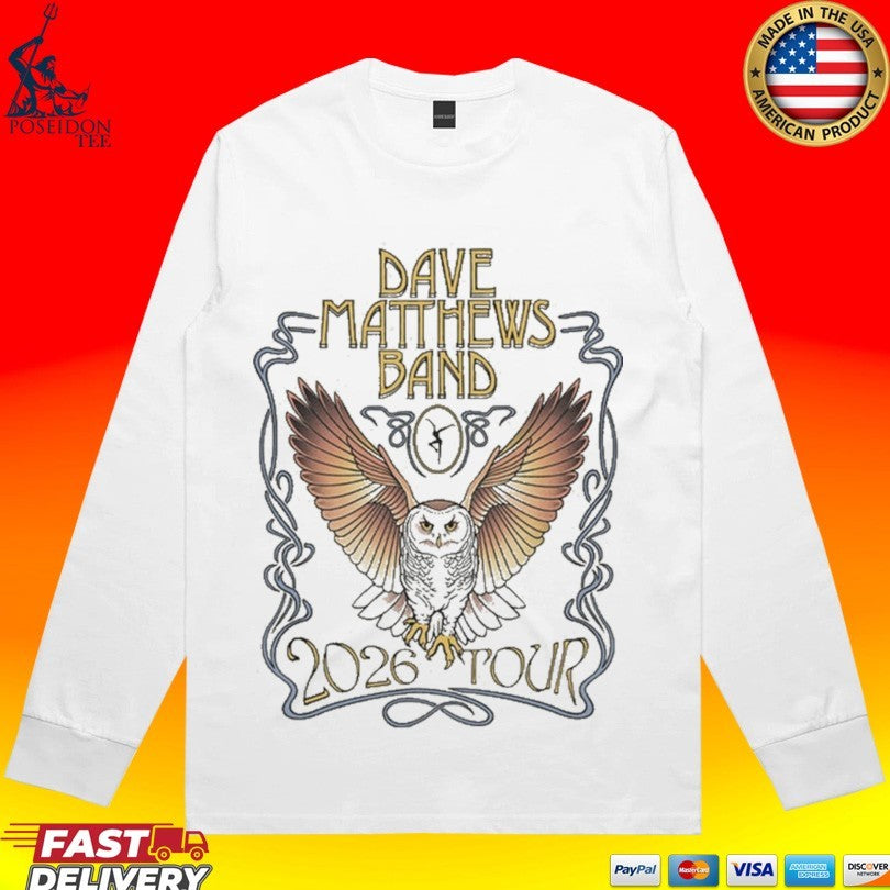 Dave Matthews Band Owl 2026 Tour T-shirt