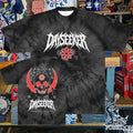 Dayseeker Red Moon Skull Dye T-shirt
