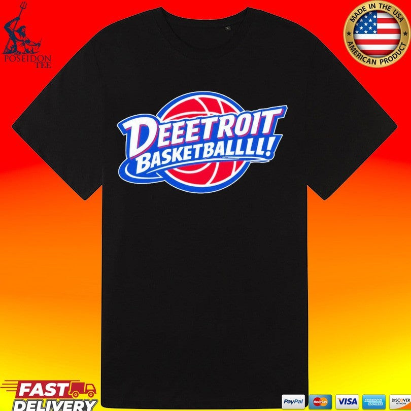 Deeetroit Basketball T-shirt