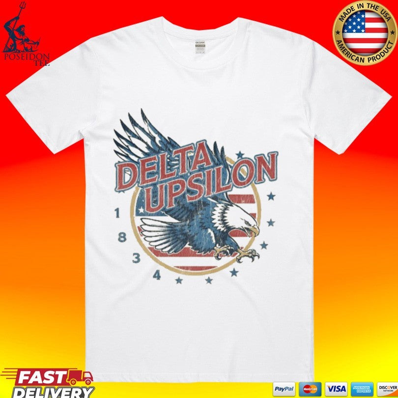 Delta Upsilon Drop 027 Du Stars And Stripes T-shirt