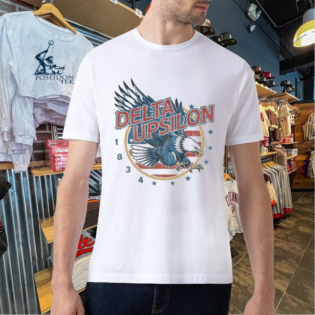 Delta Upsilon Drop 027 Du Stars And Stripes T-shirt
