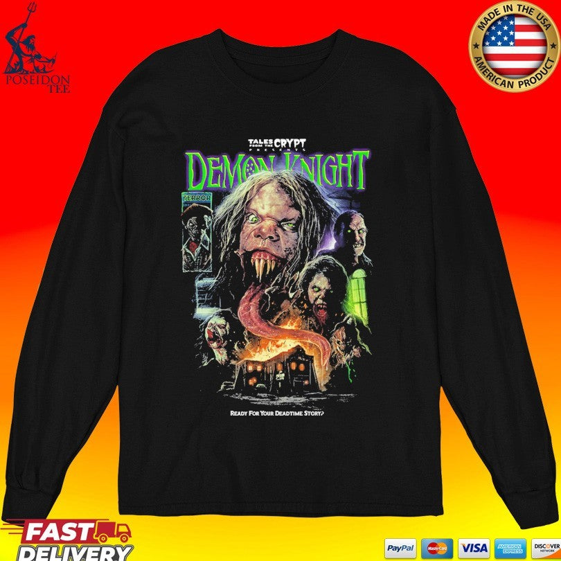 Demon Knight Ready For Your Deadtime Story T-shirt