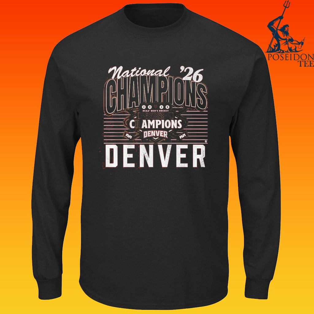 Denver Men’s Hockey 2026 National Champions T-shirt