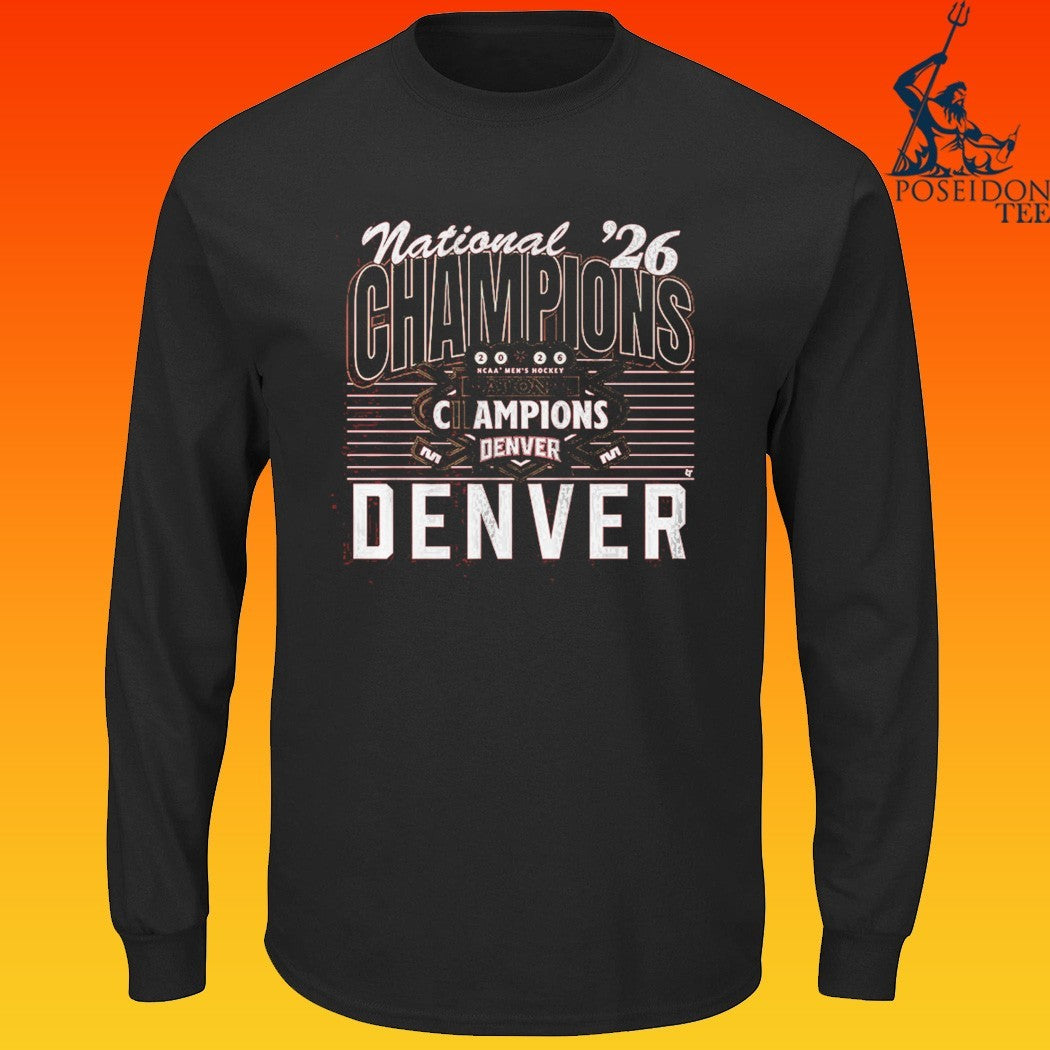 Denver Men’s Hockey 2026 National Champions T-shirt