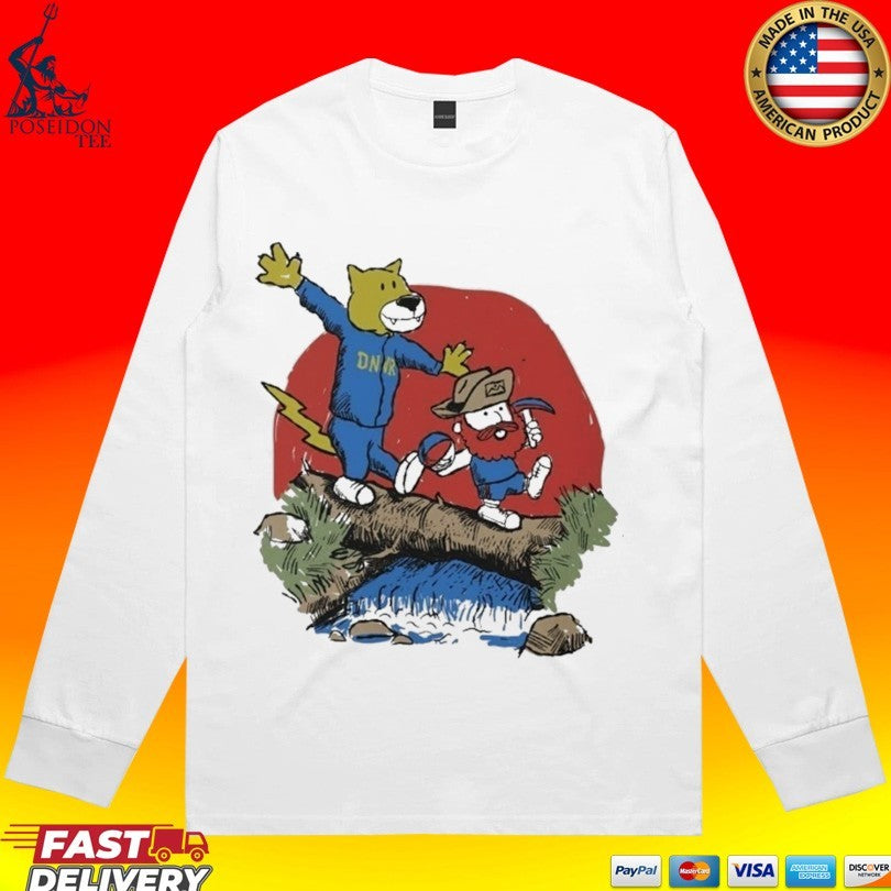 Denver Nuggets Dnvr Cartoon Friends T-shirt