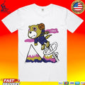 Denver Nuggets Dnvr Flying Mascot T-shirt