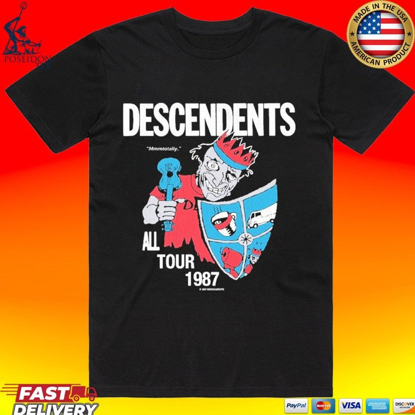 Descendents All Tour 1987 Jester T-shirt
