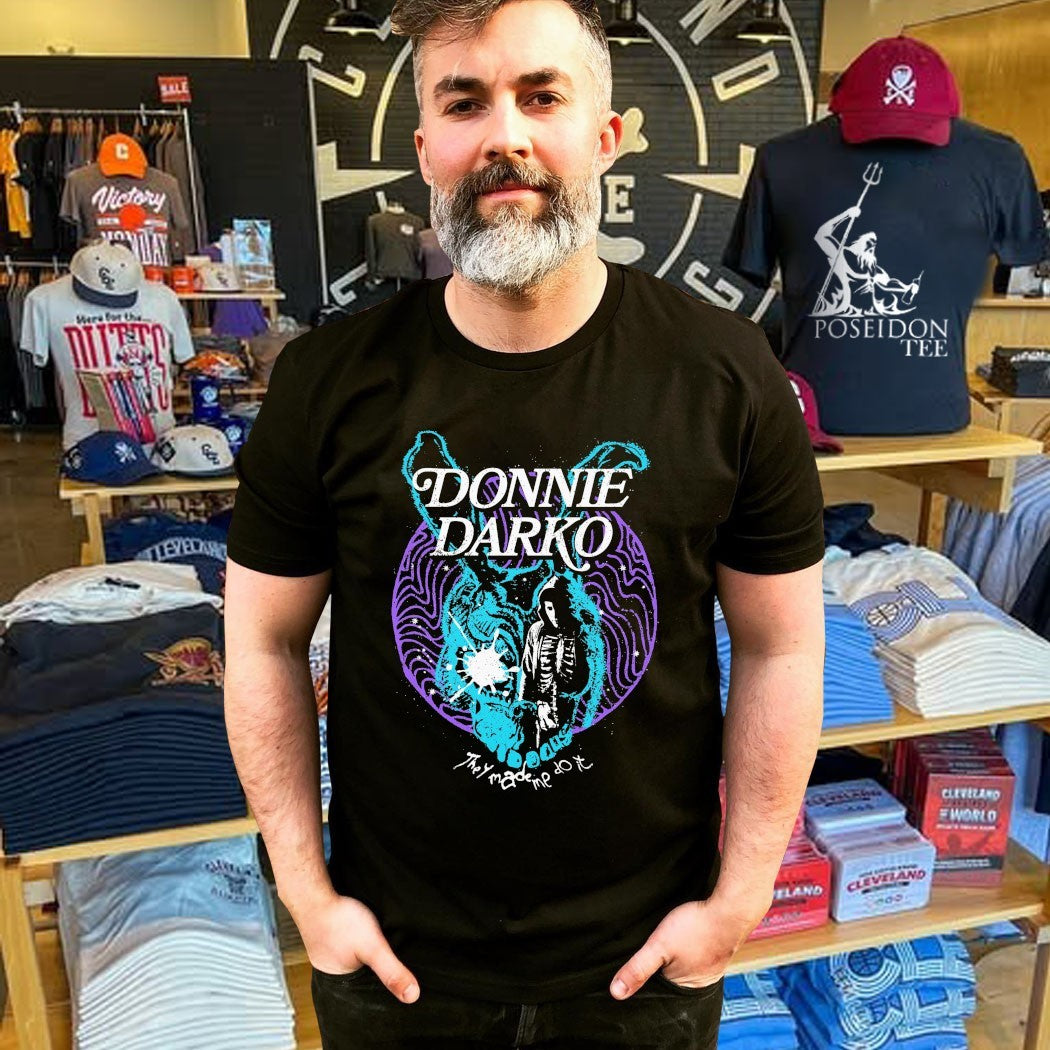 Donnie Darko They Made Me Do It T-shirt