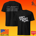 Don’t Forget To Live Yungblud Idols The World Tour North America 2026 T-shirt