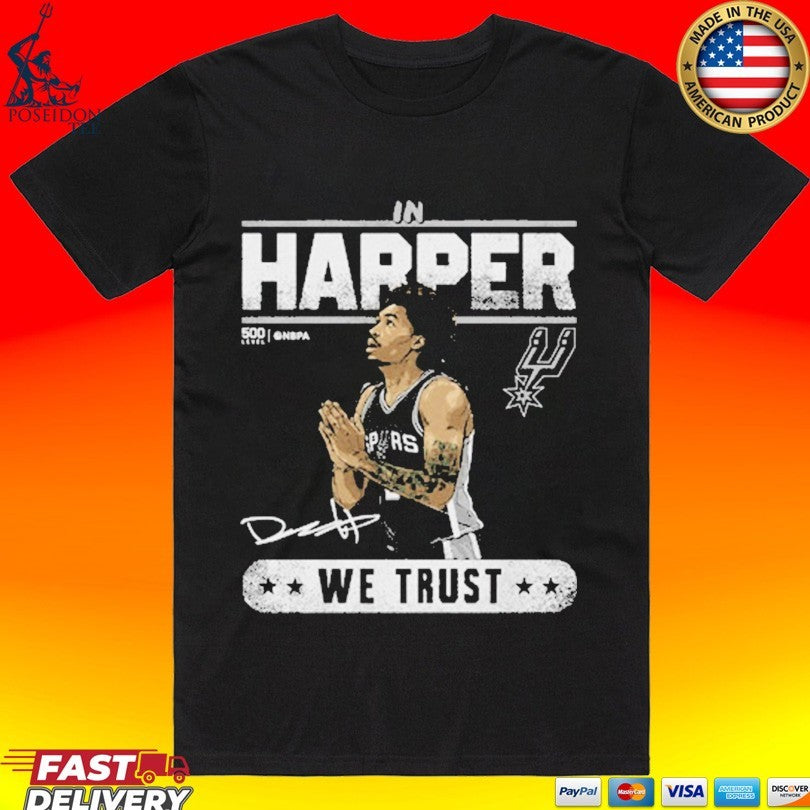 Dylan Harper San Antonio Spurs We Trust T-shirt