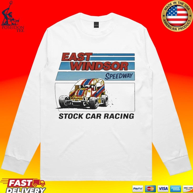 East Windsor Speedway Stock Car Racing Hacks Ava Daniels T-shirt