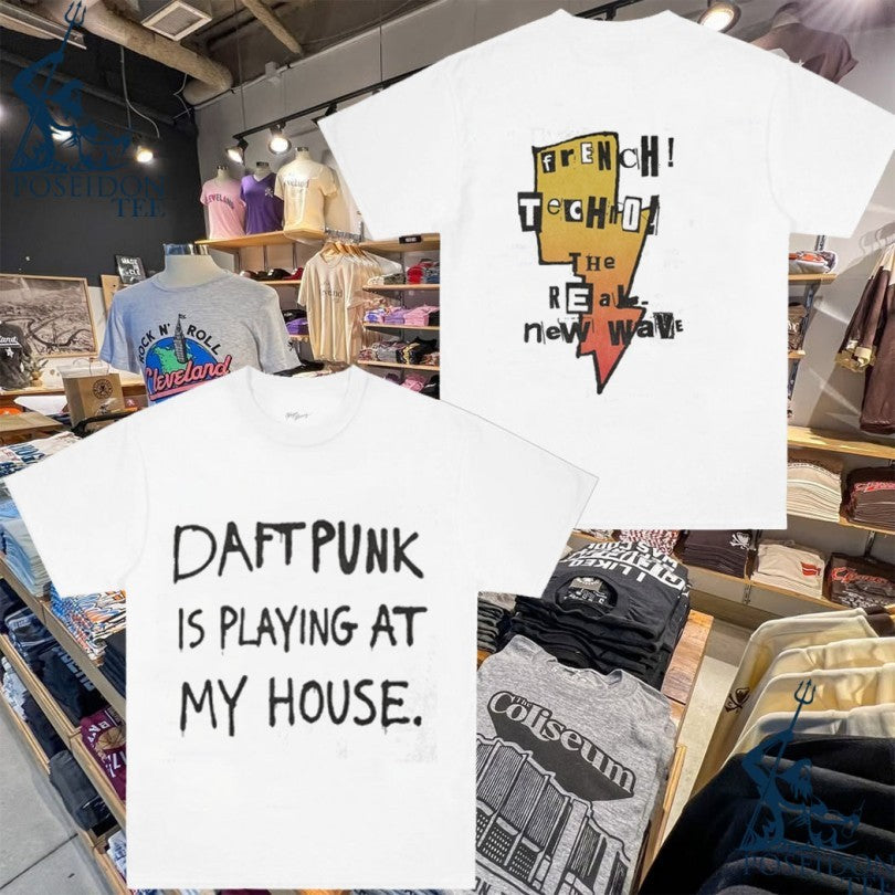 Enter The Night Gallery Daft Punk Is Playing At My House Party T-shirt