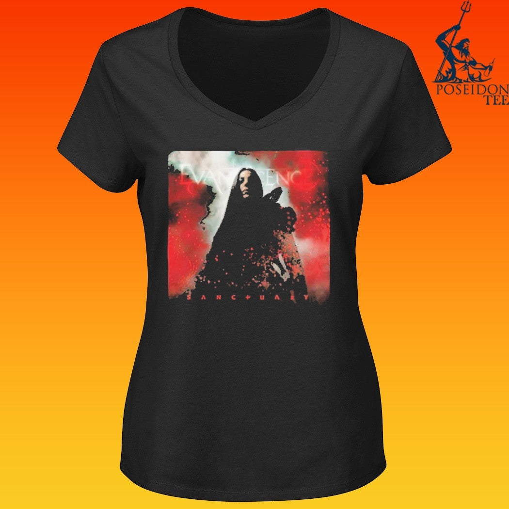 Evanescence Sanctuary Album Cover T-shirt