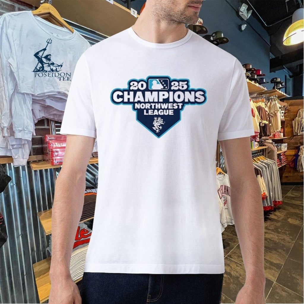 Everett Aquasox 2025 Northwest League Champions T-shirt