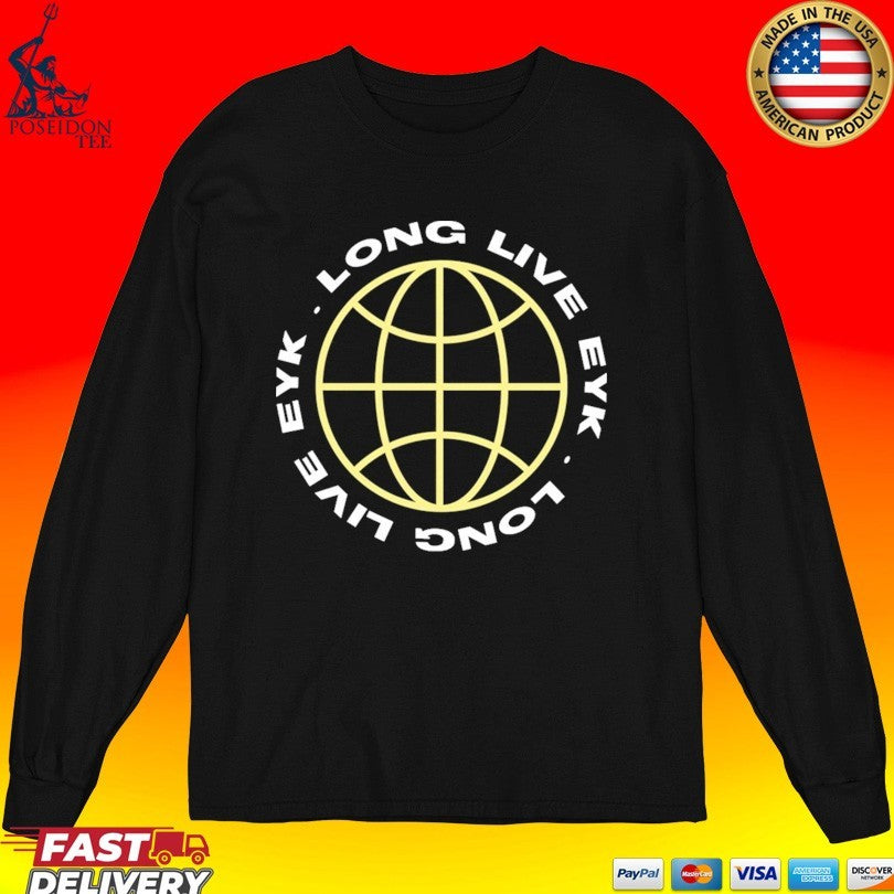 Everyone You Know Long Live EYK Globe T-shirt