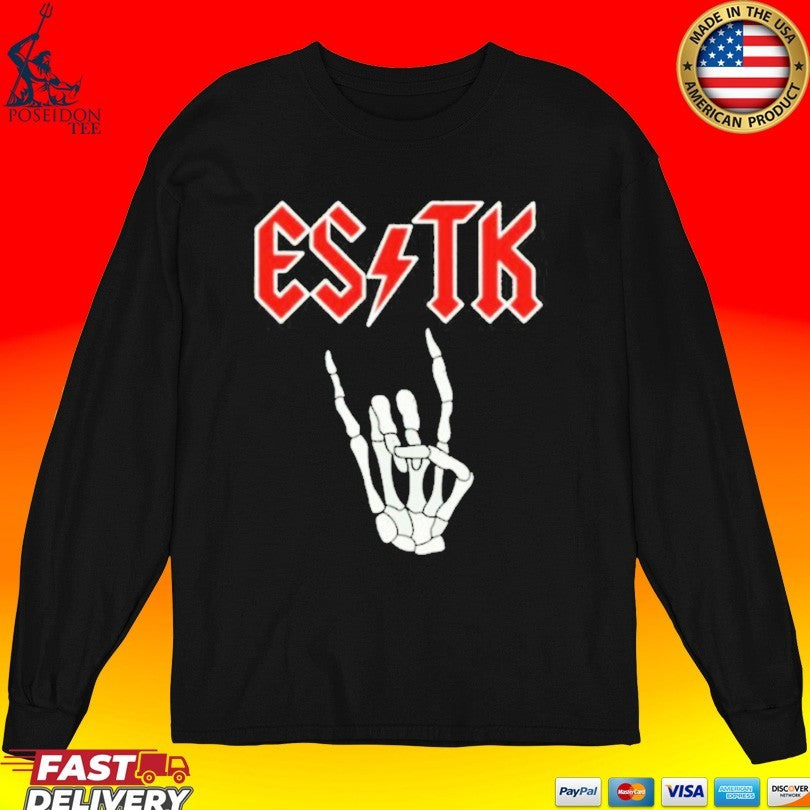 Eyes Set To Kill Estk Lightning T-shirt