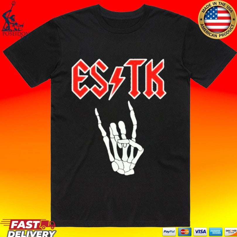 Eyes Set To Kill Estk Lightning T-shirt