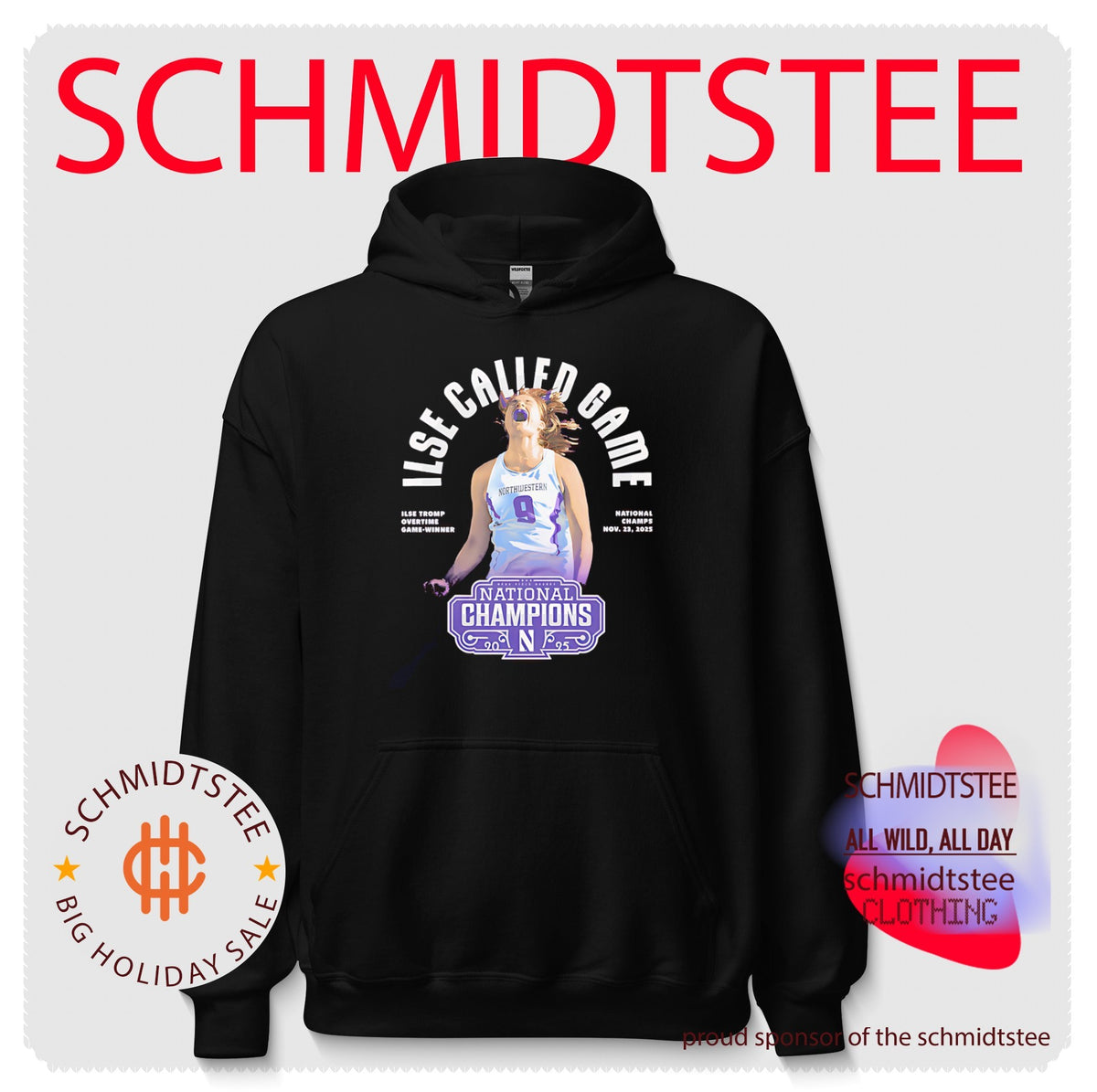 Ilse Tromp Northwestern Women’s Lacrosse 2026 National Champions shirt