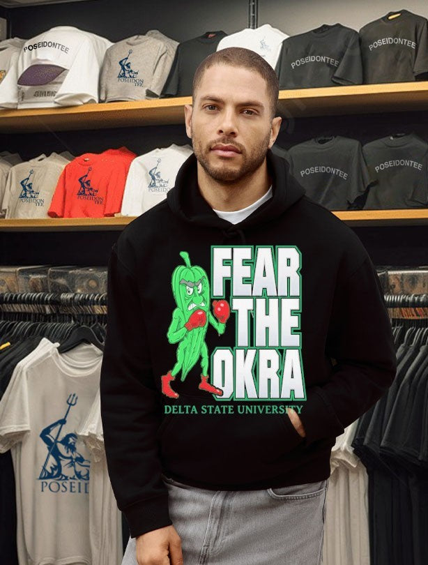 Fear The Okra Delta State University T-shirt