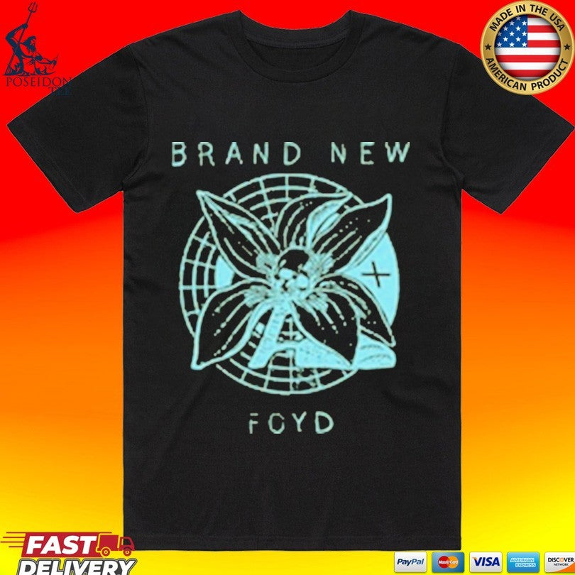 Fight Off Your Demons Brand New Foyd Flower Skull T-shirt