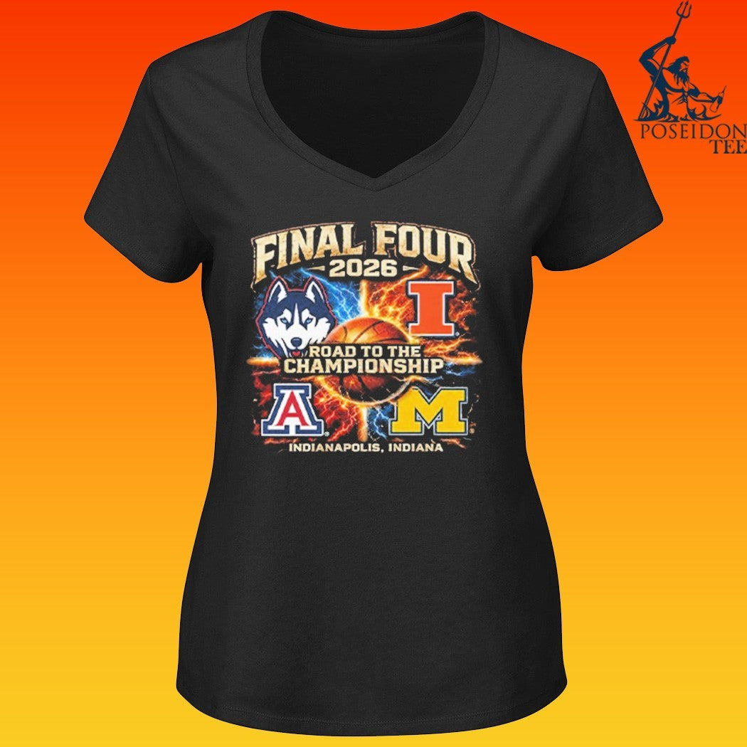 Final Four 2026 Road To The Championship Indianapolis T-shirt