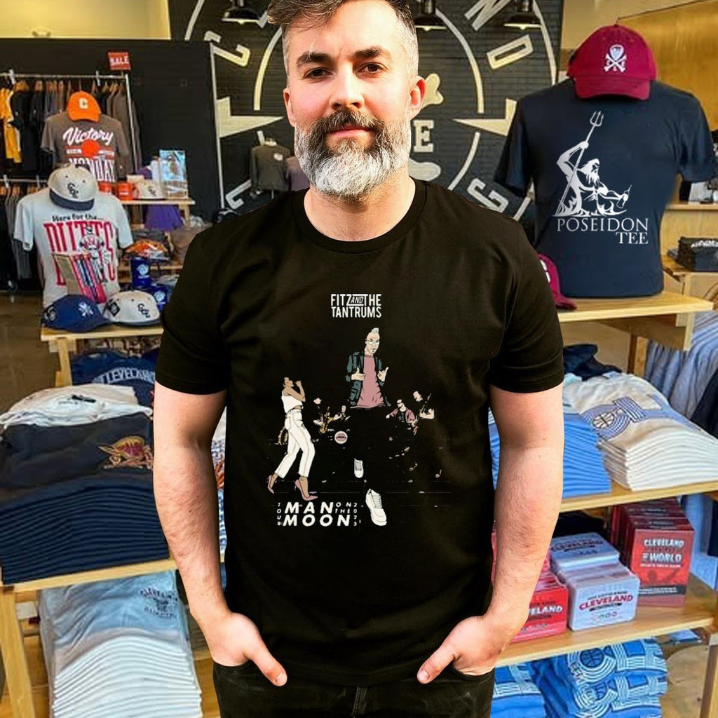 Fitz And The Tantrums Man On The Moon Band T-shirt