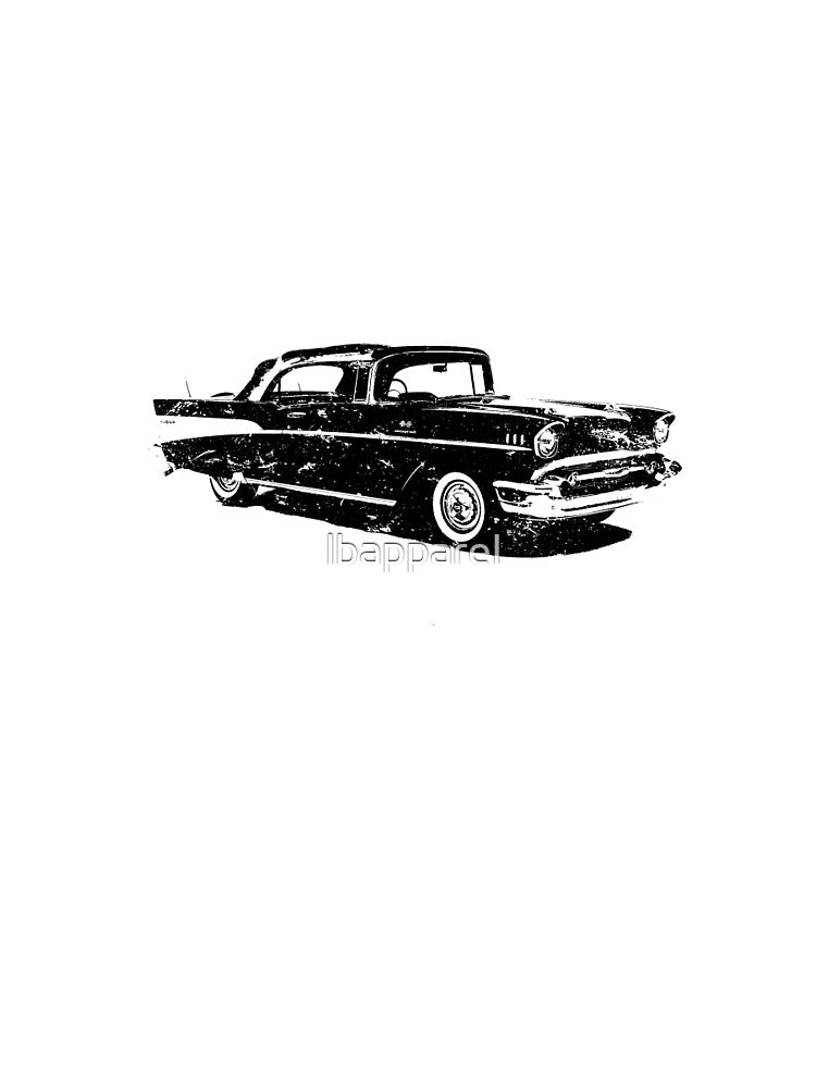 Distressed Classic Chevy Car by lbapparel
