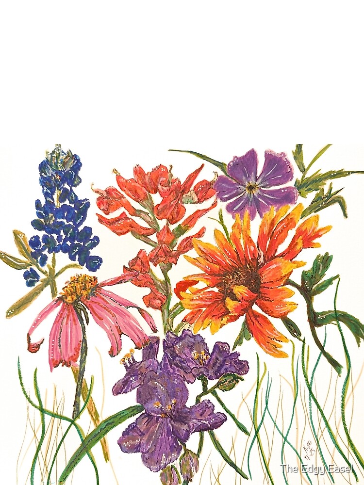 Wildflowers by The Edgy Easel