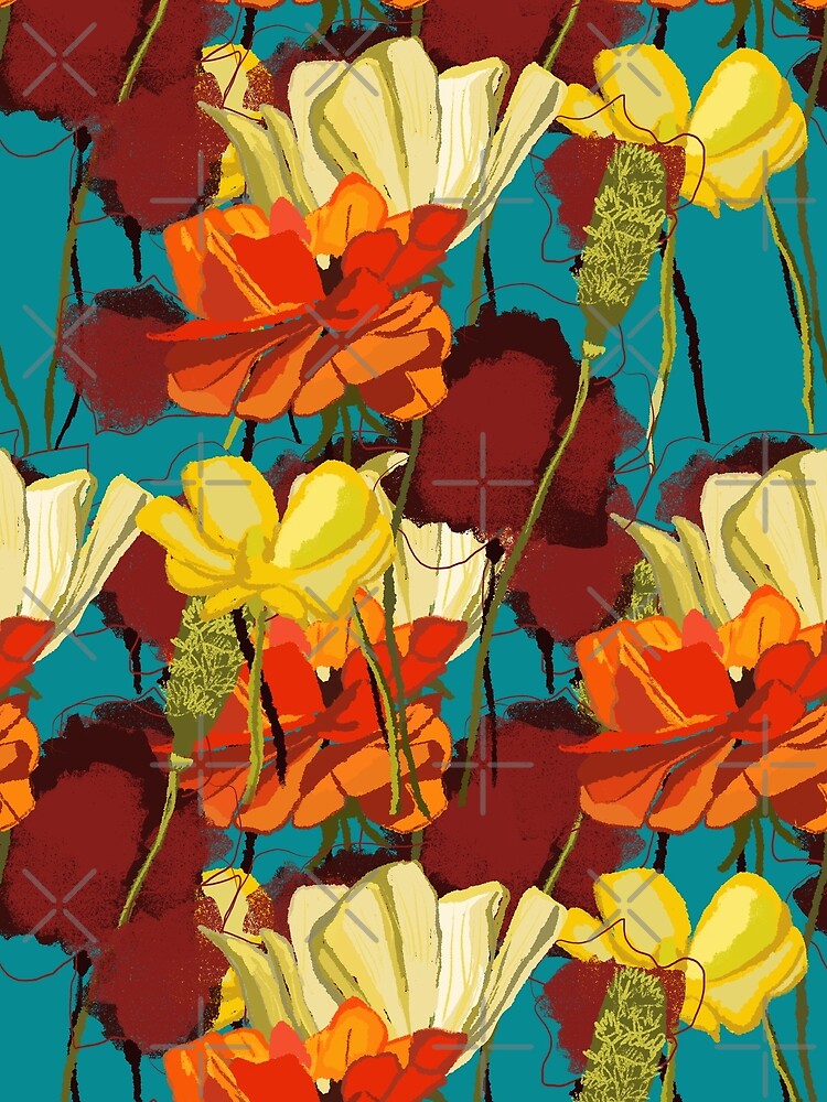 Wildflowers pattern by goldsmudge