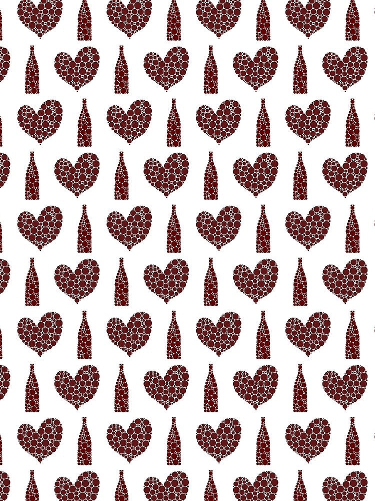 Wine Lover Pattern by illustrateme