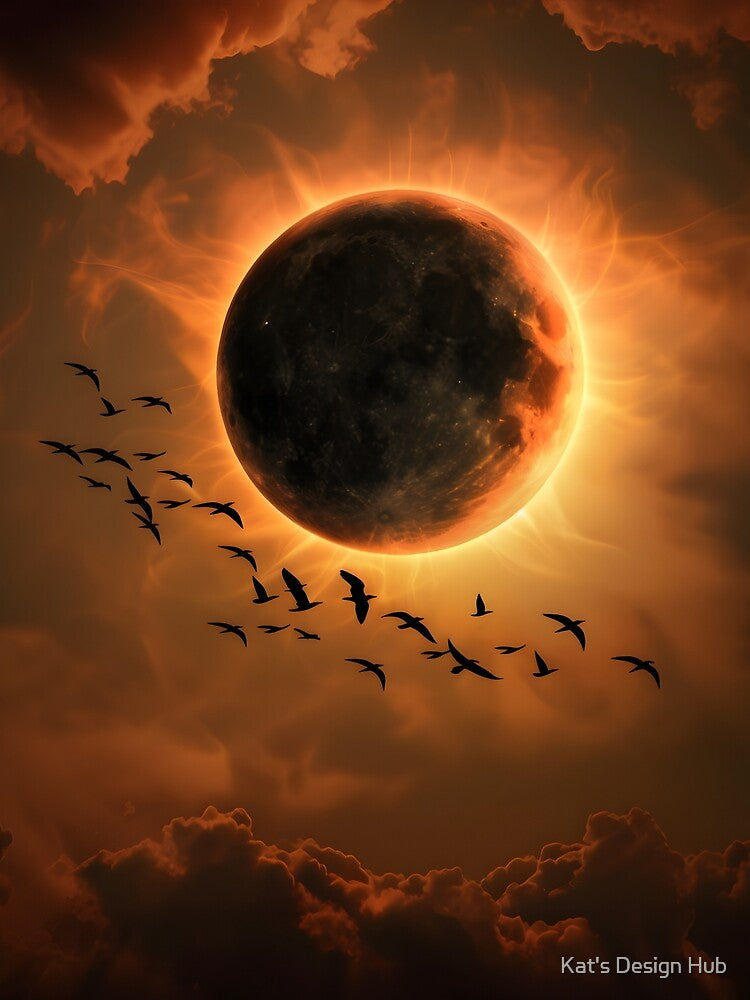 Celestial Eclipse – Cosmic Alignment by Kat's Design Hub