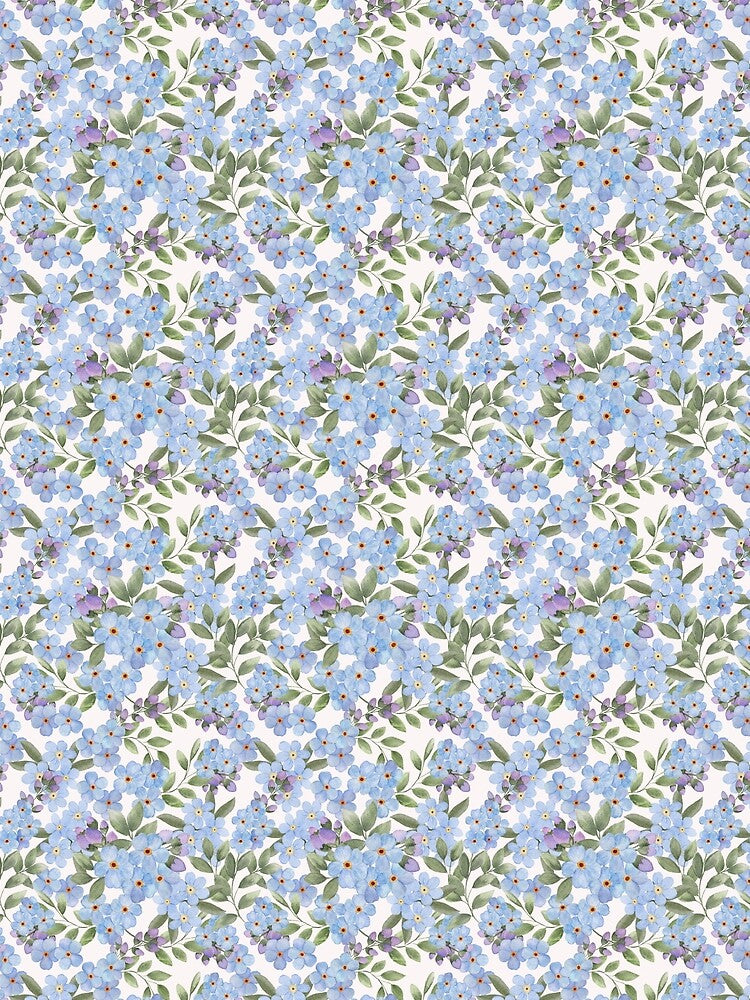 Blue meadow flowers by MagicAtlasArt