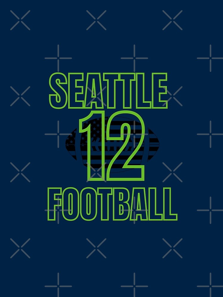 Seattle American Football Fan 12 by Jungleful33