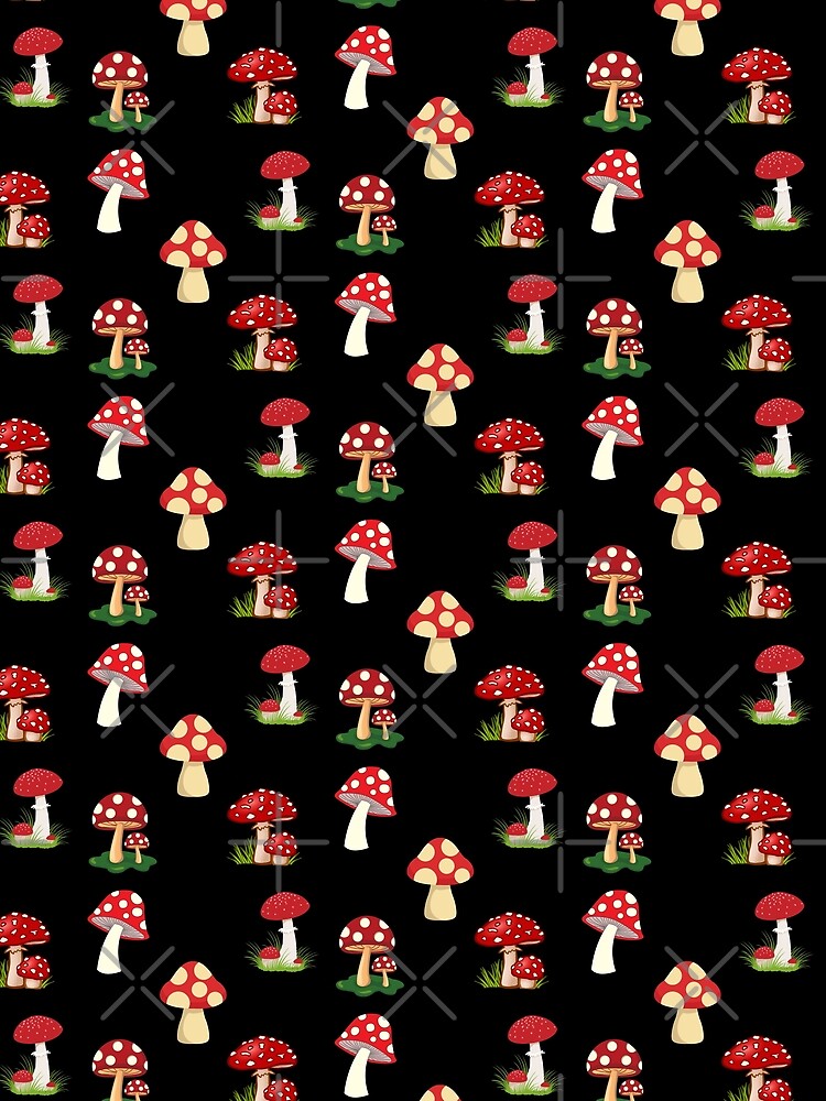 Packs of  5 cute mushroom art by vashumaso
